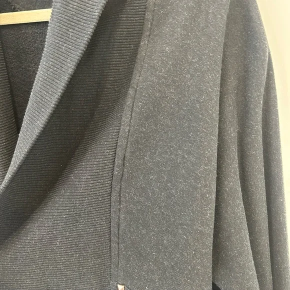 Wilfred Charcoal Open Front Cardigan - Picture 3 of 8